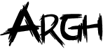 preview image of the Argh font