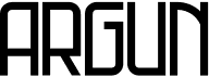 preview image of the Argun font
