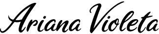 preview image of the Ariana Violeta font