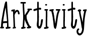 preview image of the Arktivity font