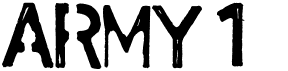 preview image of the Army 1 font