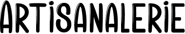 preview image of the Artisanalerie font