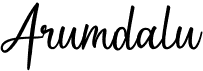 preview image of the Arumdalu font