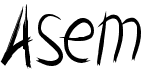 preview image of the Asem font