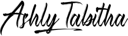 preview image of the Ashly Tabitha font