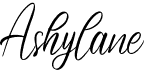 preview image of the Ashylane font