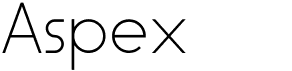 preview image of the Aspex font