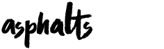 preview image of the Asphalts font