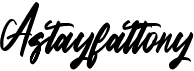 preview image of the Astayfattony font