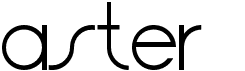 preview image of the Aster font