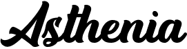preview image of the Asthenia font