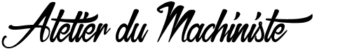 preview image of the Atelier du Machiniste font