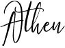 preview image of the Athen font