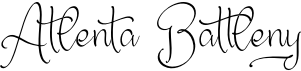 preview image of the Atlenta Battleny font