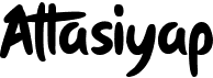 preview image of the Attasiyap font