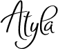 preview image of the Atyla font