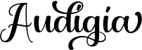 preview image of the Audigia Script font
