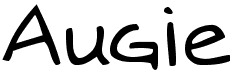 preview image of the Augie font
