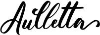 preview image of the Aulletta font