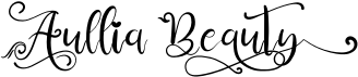 preview image of the Aullia Beauty font