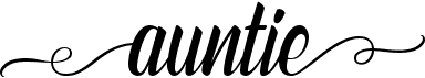 preview image of the Auntie font