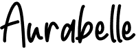 preview image of the Aurabelle font