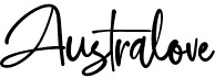 preview image of the Australove font