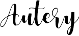 preview image of the Autery font