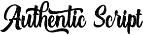 preview image of the Authentic Script font