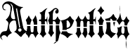 preview image of the Authentica font