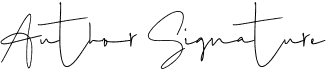 preview image of the Author Signature font