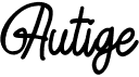 preview image of the Autige font