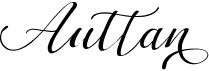 preview image of the Auttan font