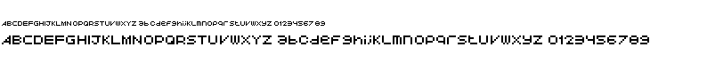 preview image of the Avant Pixel font