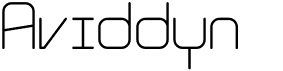 preview image of the Aviddyn font