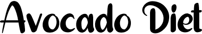 preview image of the Avocado Diet font