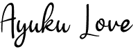 preview image of the Ayuku Love font