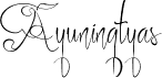 preview image of the Ayuningtyas font