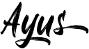 preview image of the Ayus font