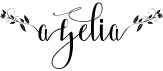 preview image of the Azelia font