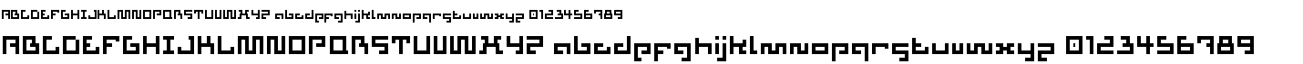 preview image of the Aztech font