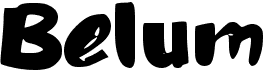 preview image of the b Belum font
