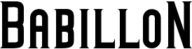 preview image of the Babillon font