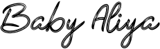 preview image of the Baby Aliya font