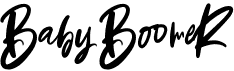 preview image of the Baby Boomer font