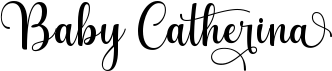 preview image of the Baby Catherina font