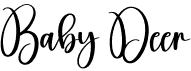 preview image of the Baby Deer font