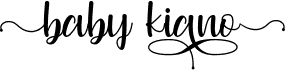 preview image of the Baby Kiano font