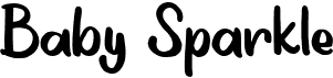 preview image of the Baby Sparkle font