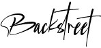 preview image of the Backstreet font